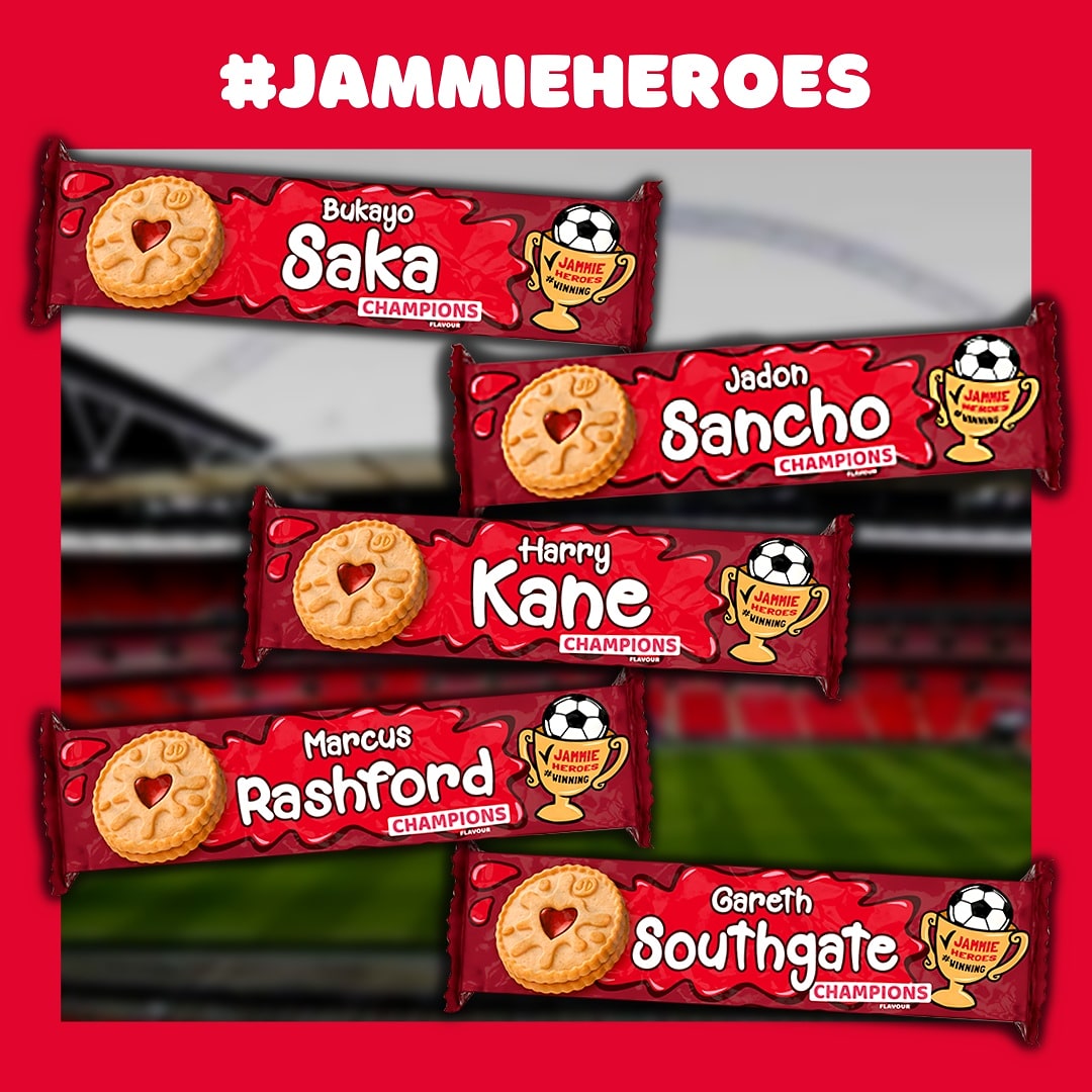 England may not have won the Euros, but you're still #JammieHeroes