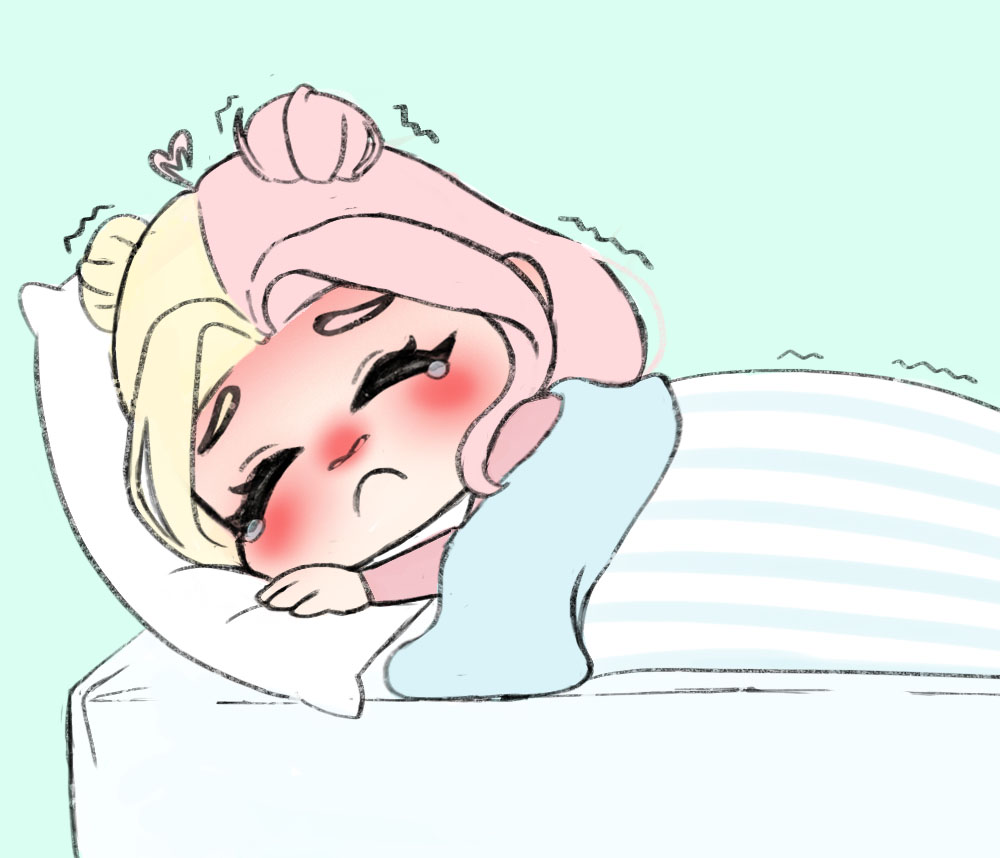 sleepyjazel's tweet photo. Some of my family came home sick at the same time I got my 2nd covid shot so I got really sick ;-; I am finally getting better thankfully! Once I am back to normal I will  open my comms again! ^-^ https://t.co/kw62RNU7xB