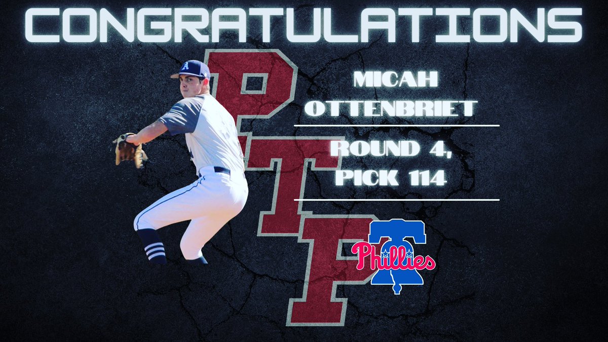 3PD_Performance's tweet image. ‼️Huge Congratulations to #PrimeTimeVelocity client @MicahOttenbreit on being drafted in the 4th round of the MLB draft, by the Phillies! Big things to come from this dude‼️🔥⛽️👊 
.
#velocity #mlbdraft #pitcher #round4 #baseball #mlb #training #throwingprogram