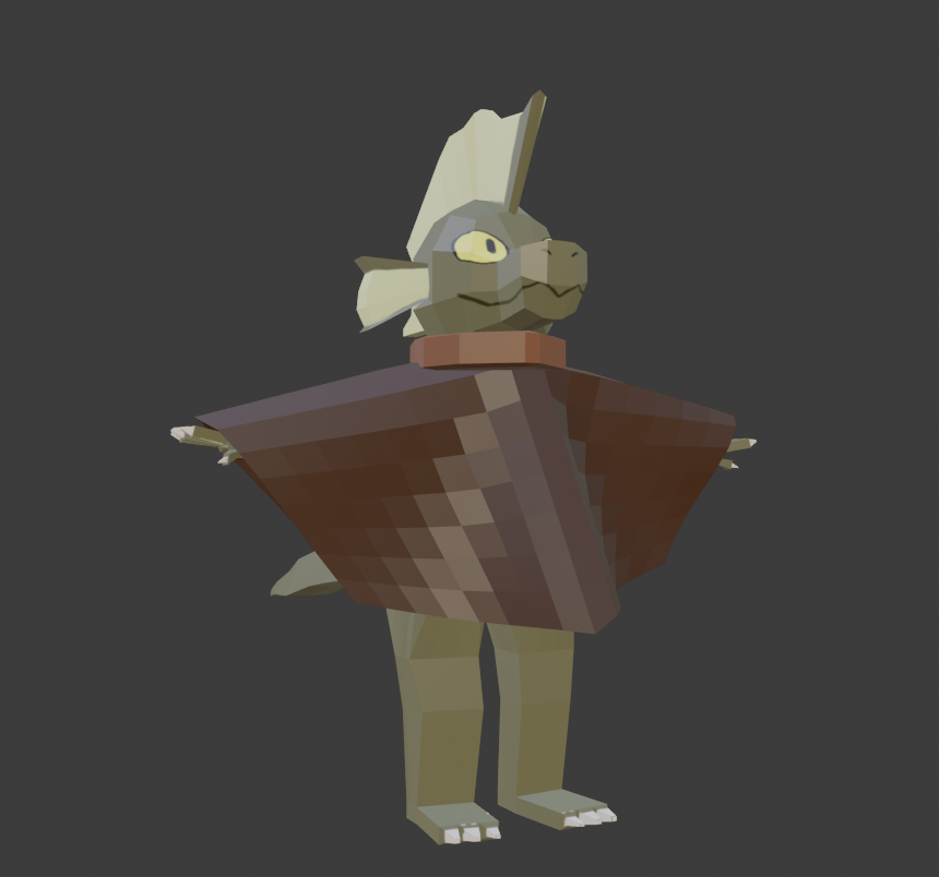 (Day 188) Got that poncho, but some cloth sim