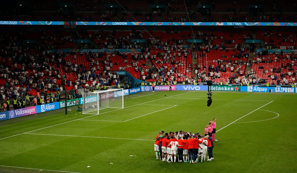 Kalvinphillips's tweet image. We gave it our all. In the end it wasn’t meant to be but I’m incredibly proud of this team. Thank you to all the staff, my teammates and, most importantly, our fans, for their amazing support. It was an honour to have played for you over the past few weeks. We’ll be back ❤️🏴󠁧󠁢󠁥󠁮󠁧󠁿