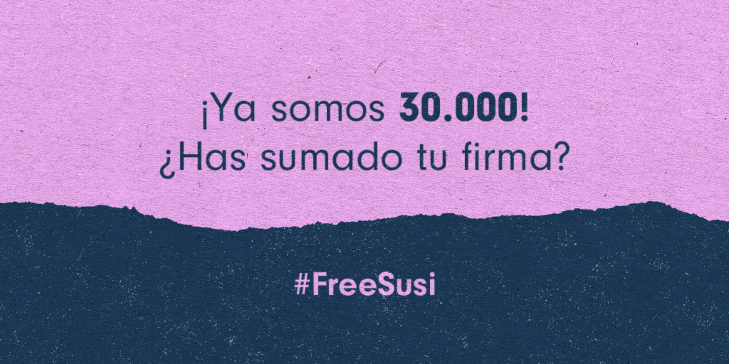 ¡GRACIAS!

🟣La campaña para liberar a Susi fue la mecha que encendió una movilización histórica, que derivó en una IC y que, a su vez, provocó la aprobación de una Ordenanza.

Firma para que las elefantas sean trasladadas a un santuario: t.ly/2xzW
#FreeSusi