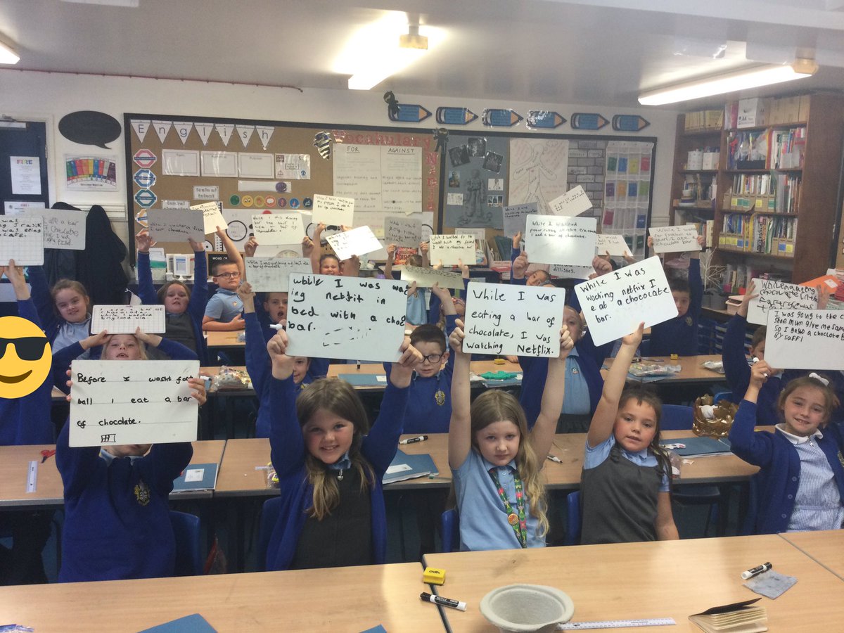 LSTClass09's tweet photo. A very productive English lesson #subordinatingconjunctions #sentencestacking #balancedargument https://t.co/5L51E4baxF