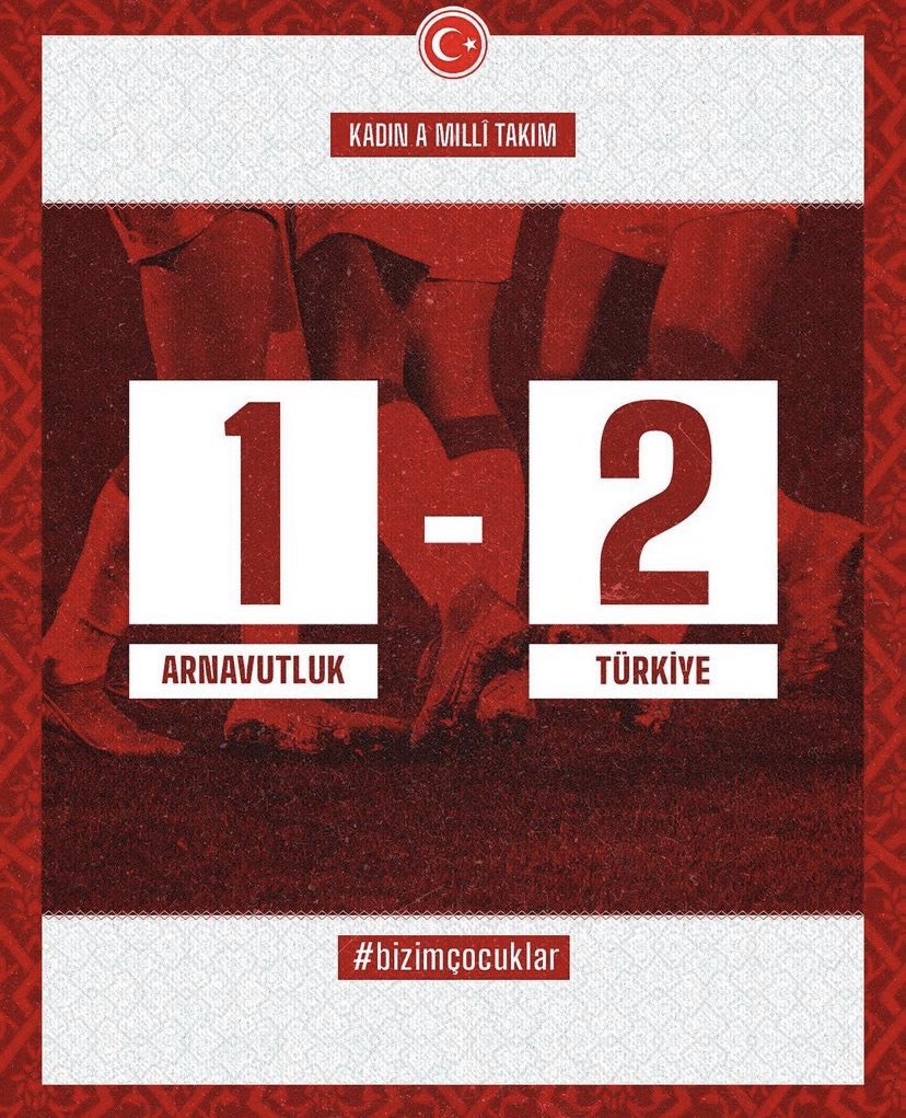 abbfomget's tweet photo. Kadın A Milli Takımı, Arnavutluk'un Elbasan kentinde oynanan özel maçta Arnavutluk'u 2-1 mağlup etti. Sporcumuz Benan Altıntaş İlk 11’de başlarken 38.dakikada fileleri havalandırarak Milli takımıza İlk yarıda Beraberliği getiren golü kaydetti

#BizimÇocuklar 🇹🇷 
@mansuryavas06 https://t.co/jP8HEPs5ZL