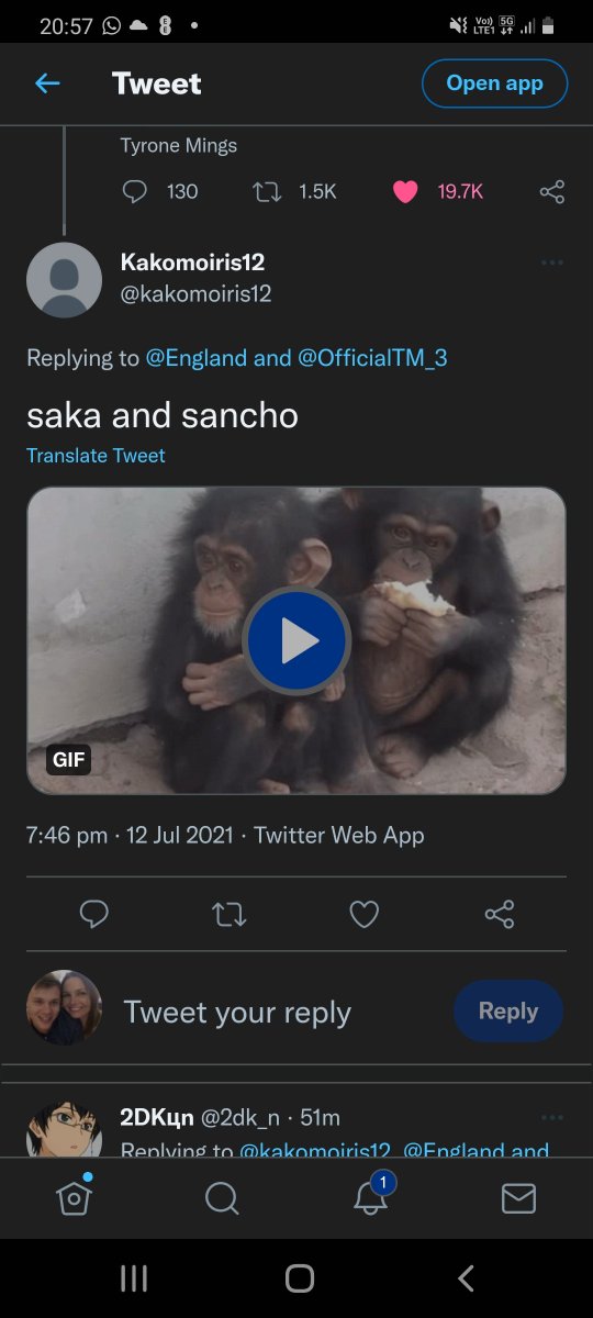 the_sazatron's tweet photo. @TwitterSupport @Twitter What the actual fuck Twitter? Do better and don't allow racist scum to post https://t.co/1FR6Tj7DkZ