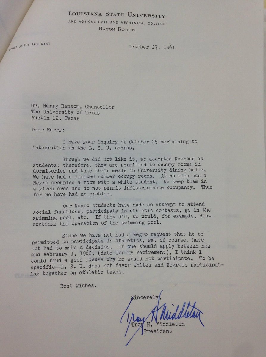 This was only 60 years ago! 👀

Why do you think the GOP doesn’t want Critical Race Theory taught? 

…because then they will have to explain why grandma and grandpa wrote letters like this one.