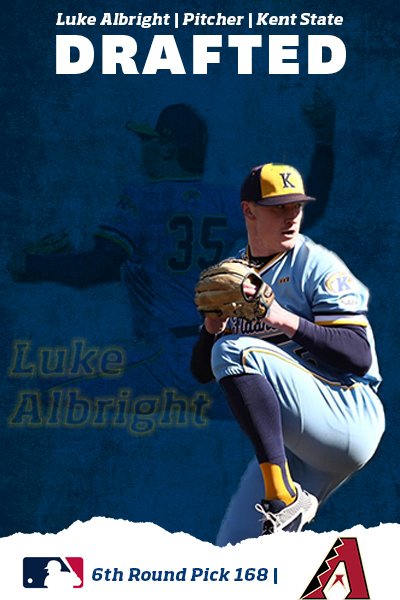 The tradition continues! Congratulations to <a href="/AlbrightLuke8/">Luke Albright</a> on being selected by the @DBacks !

#BiteDown