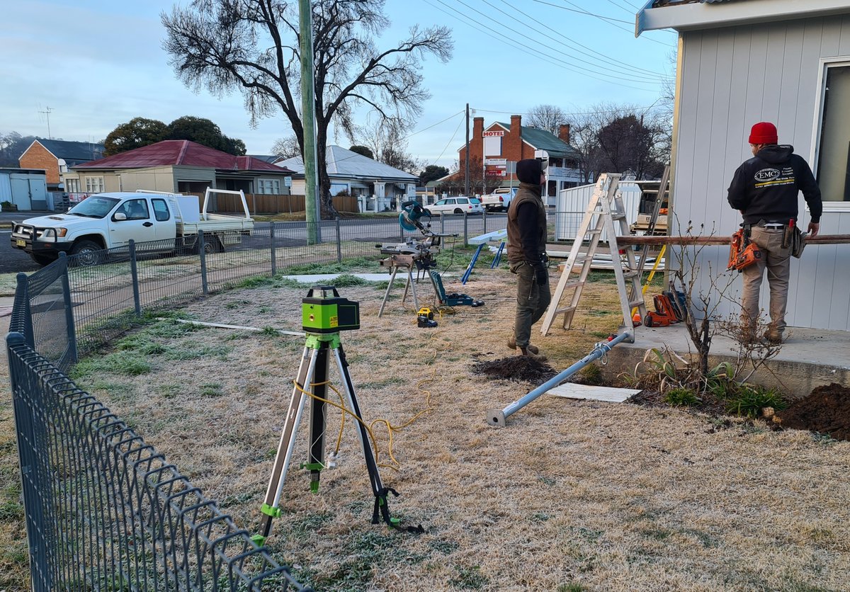 IMEXLasers's tweet photo. Spotted this morning, an Imex i88G hard at work in frosty conditions! Built tough, like Aussie tradies. https://t.co/uHcmMrYP0U