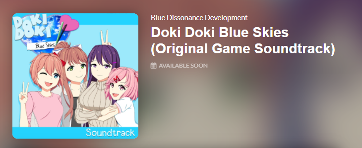 Doki Doki Blue Skies on X: Surprise! The Blue Skies Soundtrack is finally  coming to Spotify, Apple Music and  Music!   / X