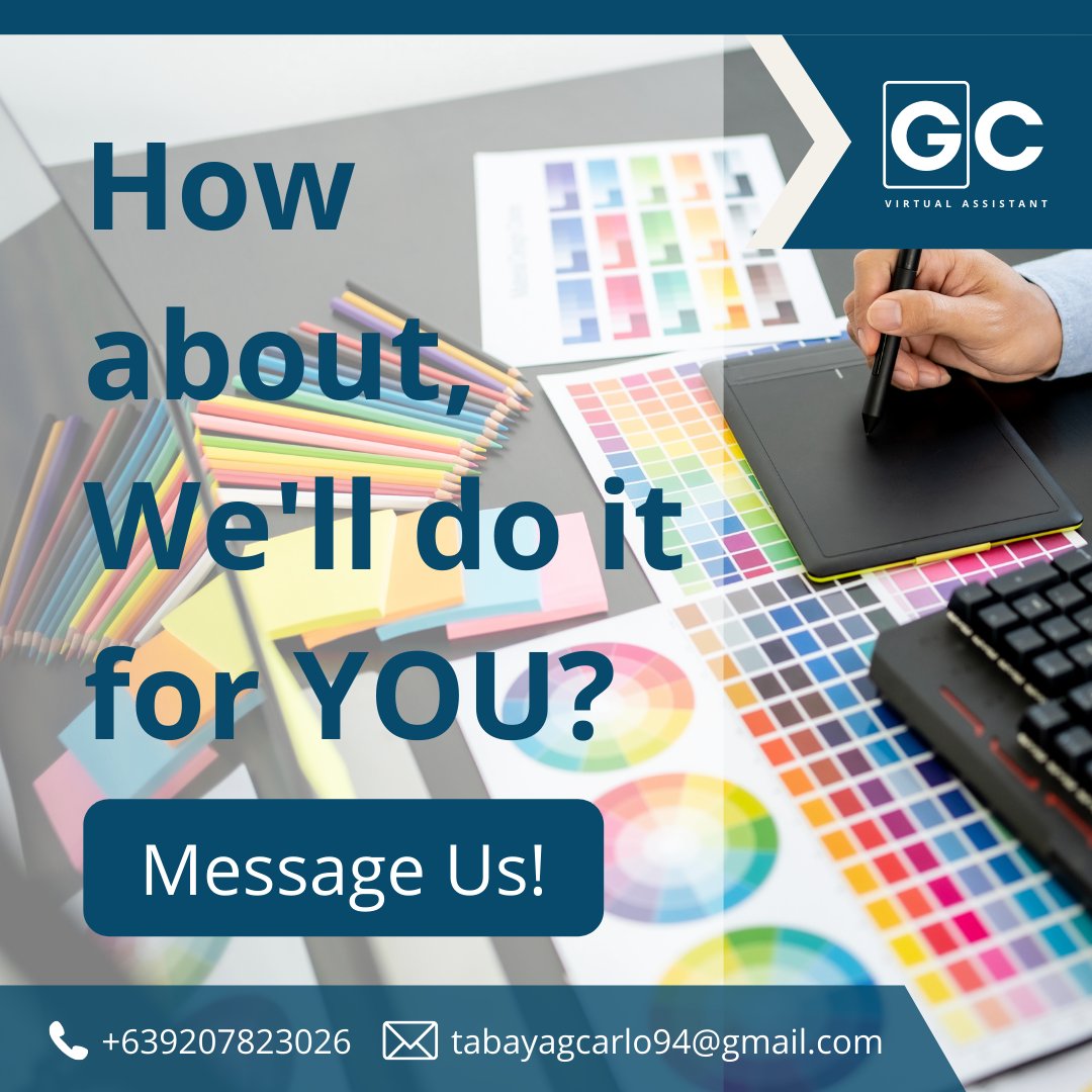 gc_digital_va's tweet photo. Are you looking for graphic designer? Link below! 😉

Email: tabayagcarlo94@gmail.com
Website: https://t.co/1ZdGNBT0GT. ❤️🥰

#virtualassistant #gcdigitalva #gcvirtualassistant #onlineprofessional #creativefreelancer #graphics #graphicdesign #elegantgraphics #brand #business https://t.co/SrDqif2oTO