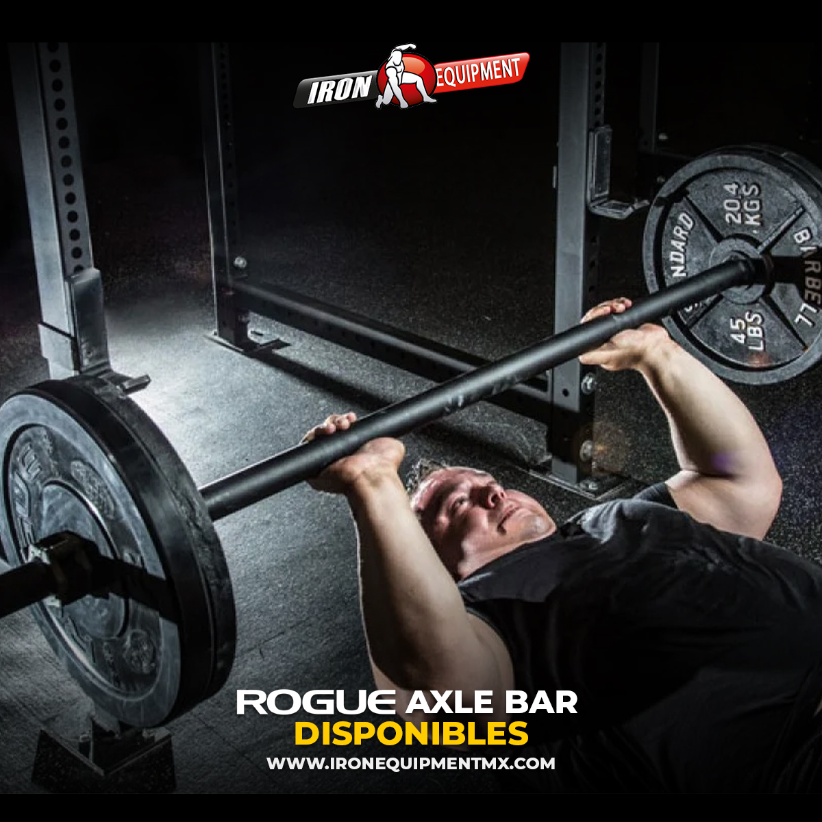 IronEquipmentMx's tweet image. ✊Pocas piezas de la barra predilecta para aumentar tu fuerza de agarre➡️ROGUE AXLE. 

#ROGUE   
#CrossFitMexico   
#México   
#Entrenamiento   
#WOD   
#Gym   
#Fitness