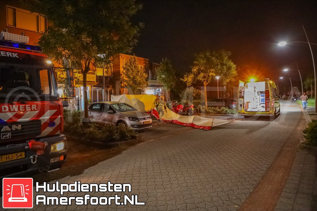 Melding brandweer Kombuis Nijkerk