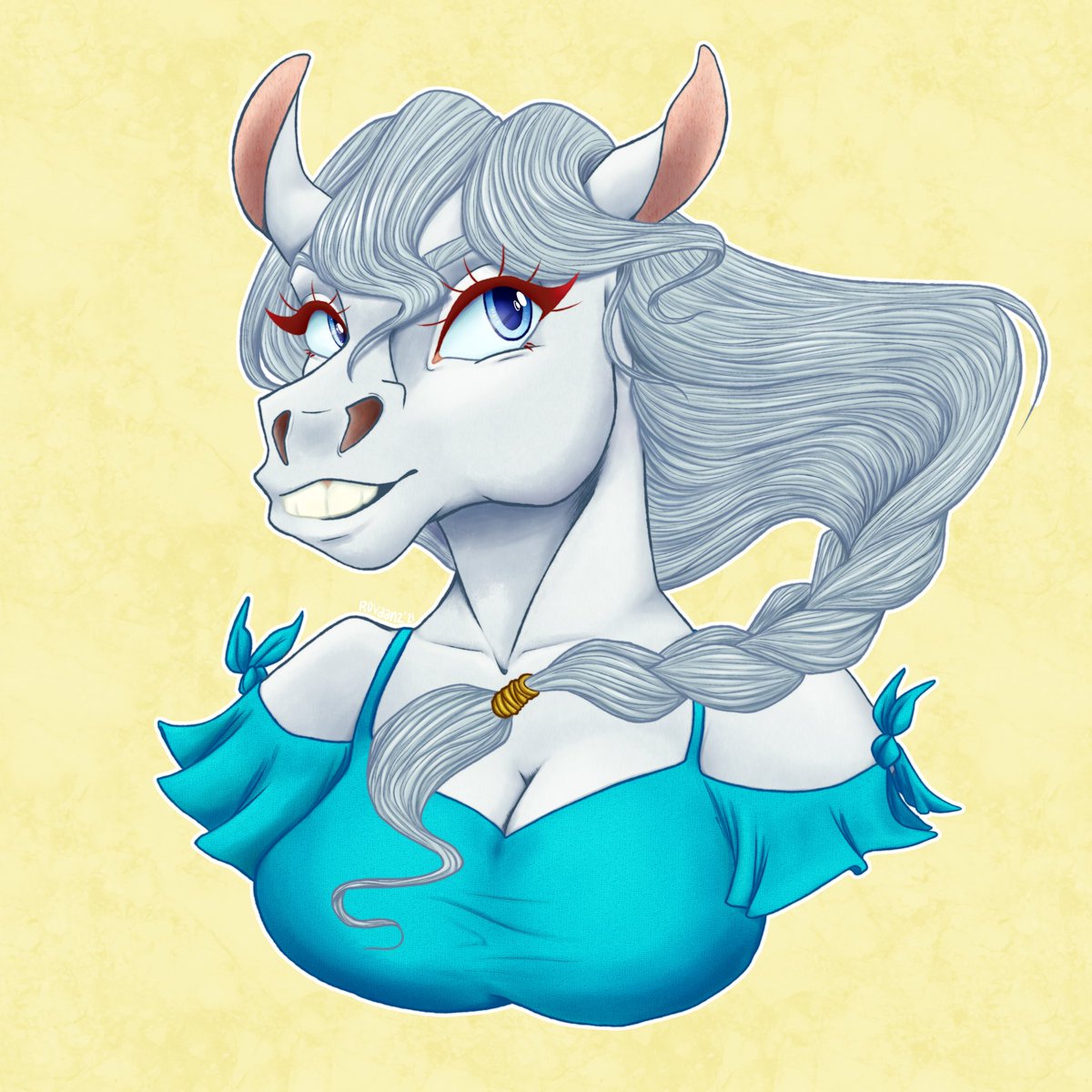 rovaanz's tweet photo. Trade with rewriterose on Instagram.
Hee hoo more horsegirls
#digitalart #furryart #illustration #furry #horsegirl #cartoon https://t.co/f696zl9CUB
