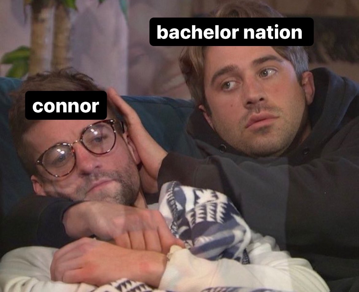 realitybysteph's tweet photo. hope connor finds his purrfect match one day #TheBachelorette https://t.co/S1r9lzYRwX