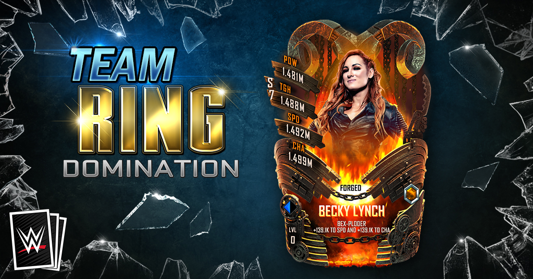 verhaal Op de kop van een andere WWE SuperCard on Twitter: "This week's Team Ring Domination event starts  now and features Becky Lynch https://t.co/emUR66WXjh" / Twitter