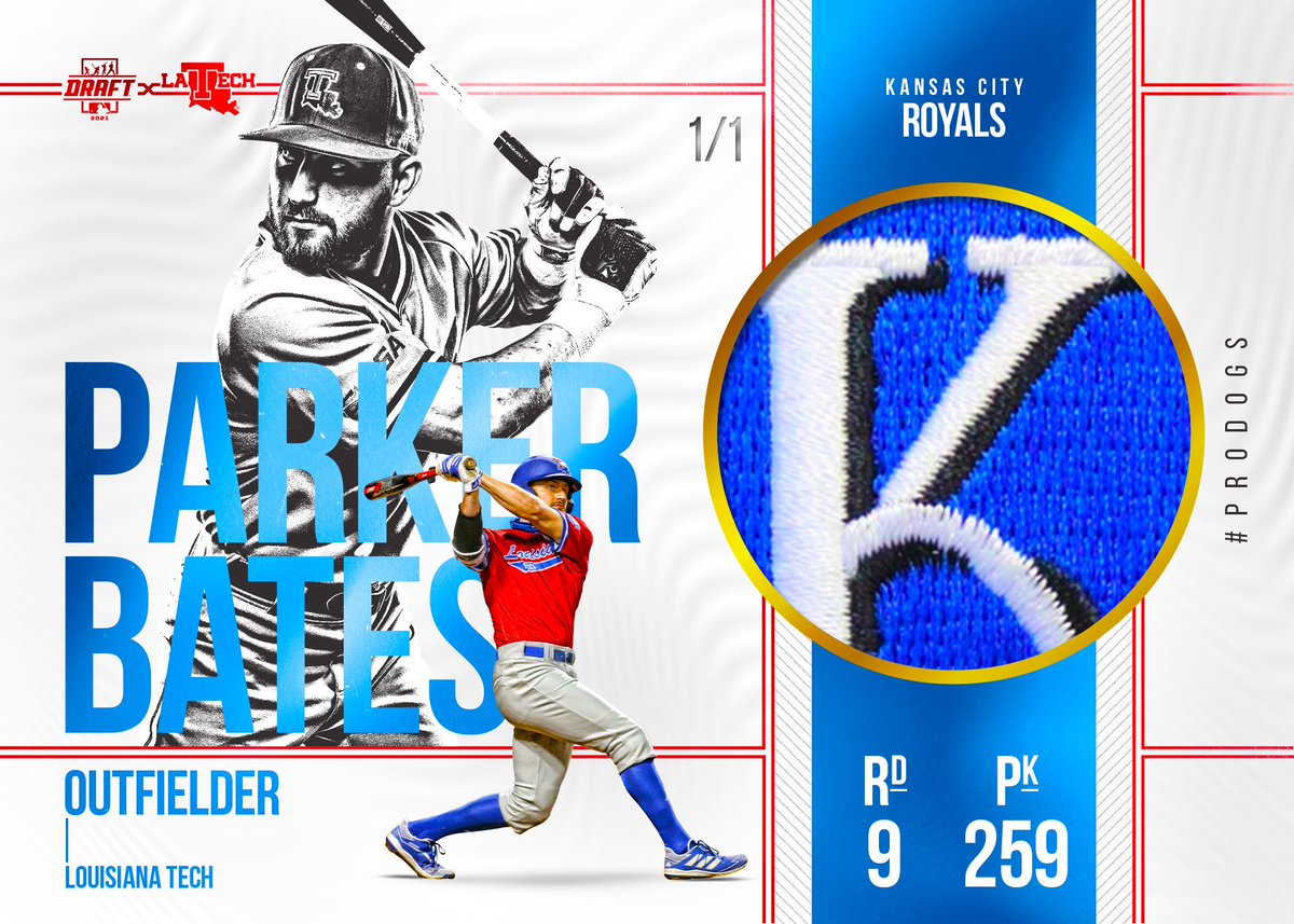 The first Diamond Dog is off the board!!!

Congrats to @ParkerPbj3 for becoming the 75th Bulldog in program history selected in the <a href="/MLBDraft/">MLB Draft</a> 👏🎉

#PumpItUp | #ProDogs