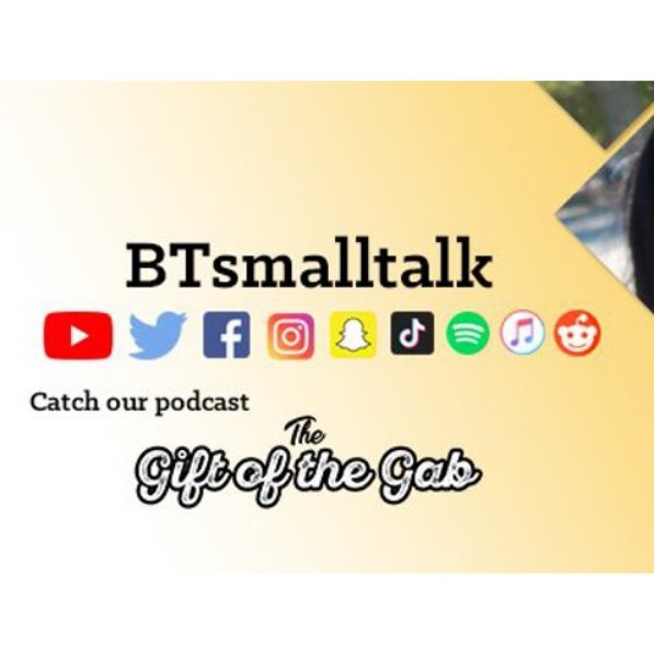 BTsmalltalk's tweet photo. @MarcusRashford @England Please check out our new podcast. The gift of the Gab by BT small talk. https://t.co/giC517g8e1