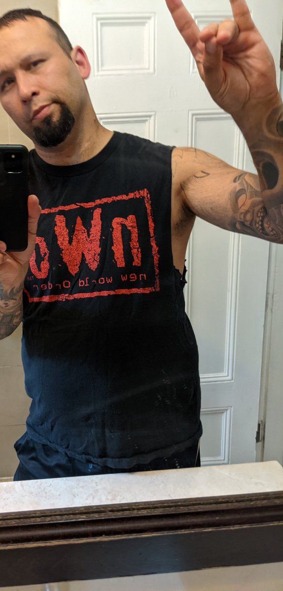 JRebellious2018's tweet photo. Who else is Wolfpack 4 life ? #nWoWeek @LyonsGamezYT @WWE @The_Starstruck @VikingSizeGamer @Delzinski @Defract @DANIELakaDEE @RealKevinNash @AustinDTA1 @RedCapeEntmt @ItsMachoT @NashCarterWWE @Smacktalks https://t.co/bVHcxdcpDU