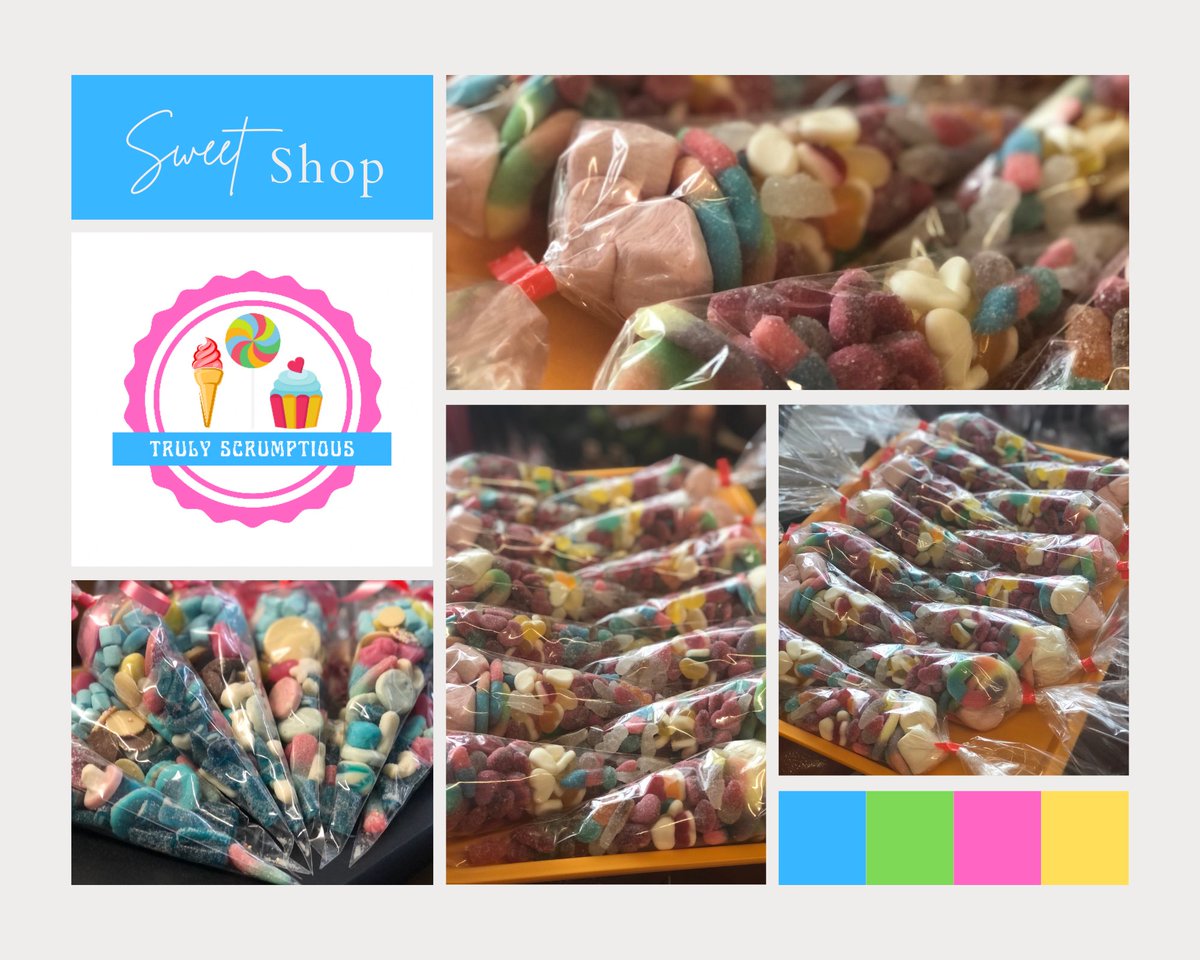 🌈 Do you need SWEET CONES? 🍬

We can get them ready for collection this Friday / Saturday! Just place your order online here —> trulyscrumptiousboutique.co.uk/sweet-shop-par…

Don’t forget to choose your ribbon colour and we will make your Sweet Cones up, only £1.00 each 💕#Saltash #sweetcones #party