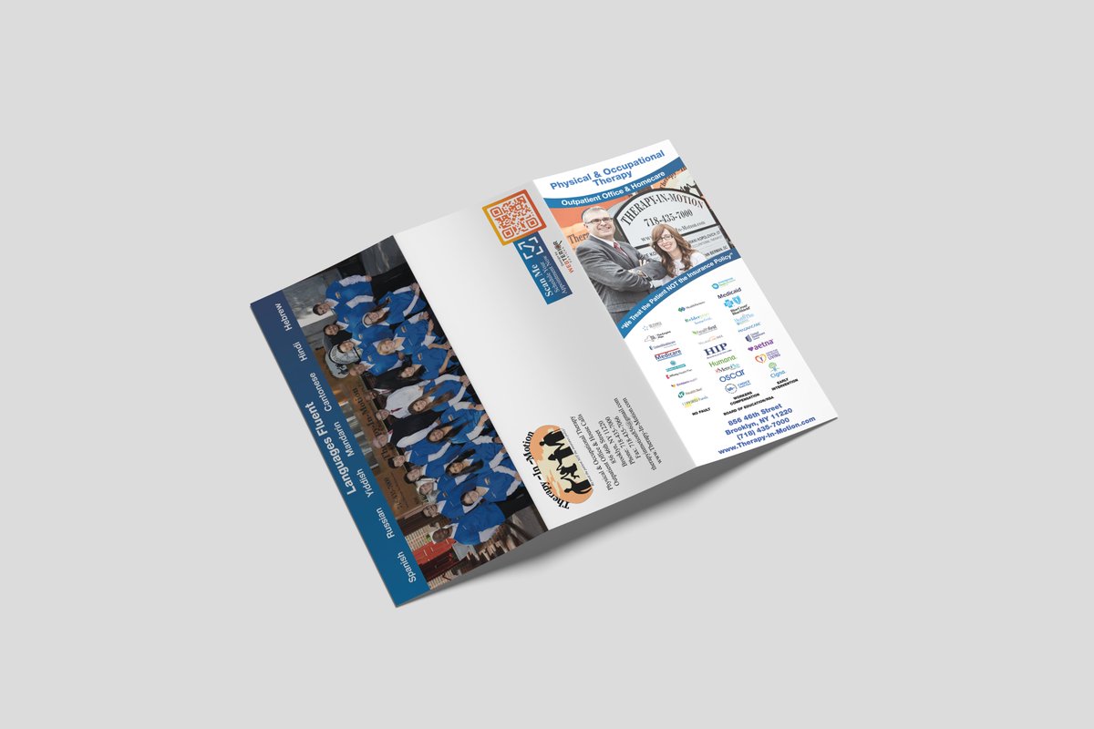 webteriordesign's tweet image. Awesome new design for our friends at #TherapyInMotion. What do you guys think? #GraphicDesign #trifolddesign #printing