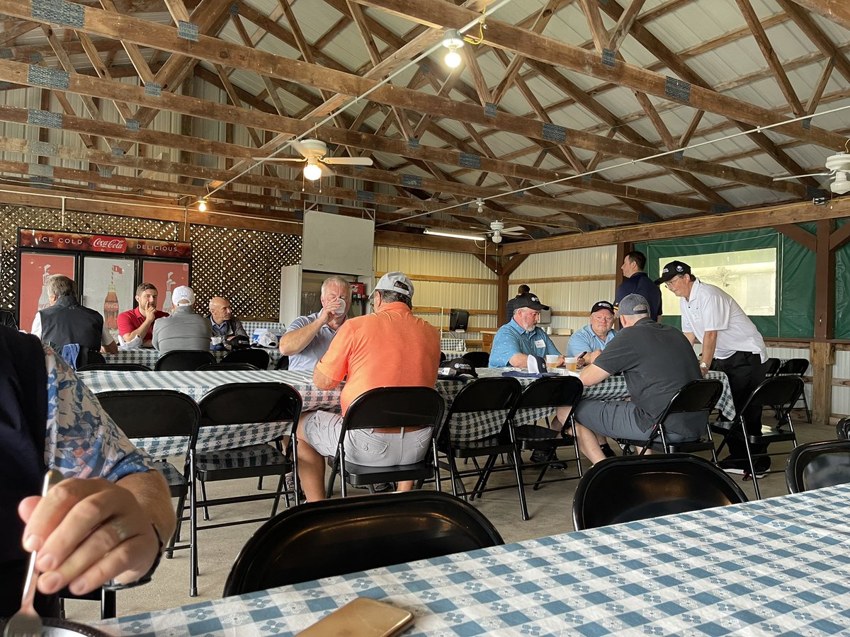 Great day with @CopierFaxBT at their golf outing