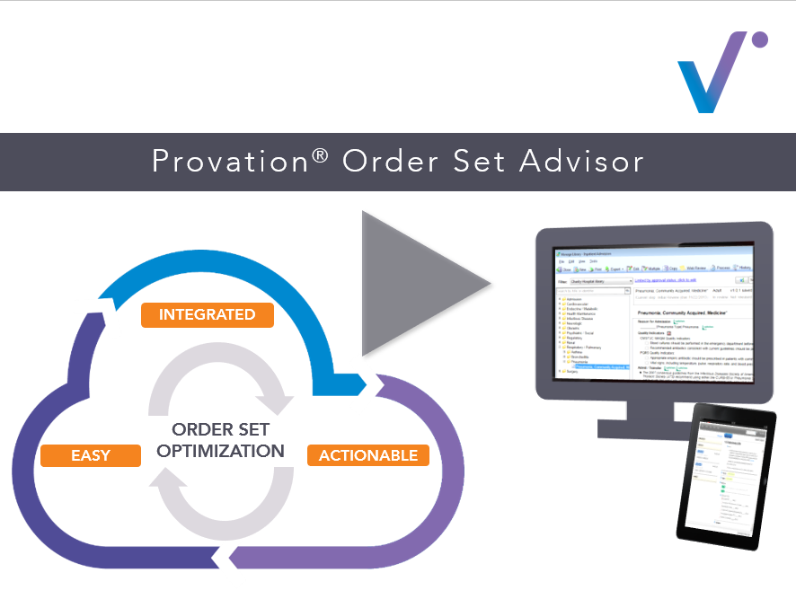 What if there was a trusted, intuitive software that could optimize and automate the review, management and version control of order sets? There is – Provation Order Set Advisor. See how it works: buff.ly/2OmxMlT iProcedures is now part of Provation. Follow <a href="/provationmed/">Provation</a>!
