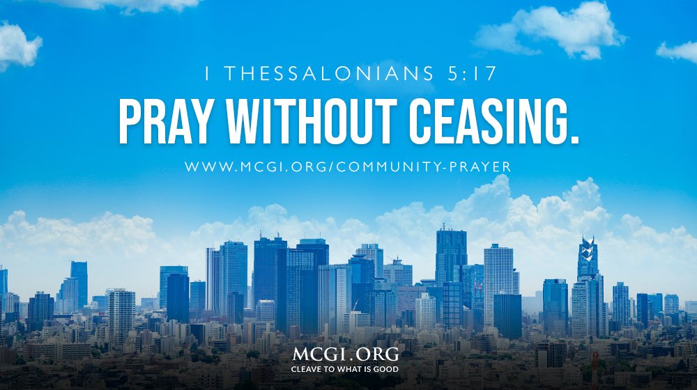 mcgidotorg's tweet photo. Take ye heed, watch and pray: for ye know not when the time is. (Mark 13:33)

Seek His care in these perilous times. 

Join us in our Community Prayer via live streaming at https://t.co/EtxlhreoVg. https://t.co/Wi5uvBoRpk