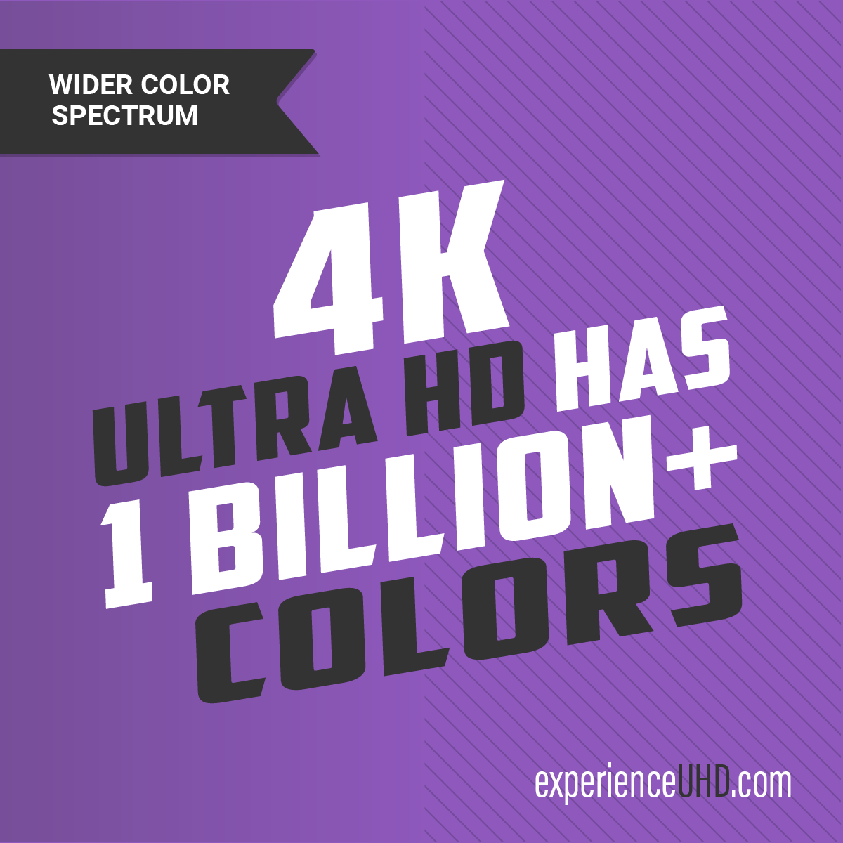 Maximize your #4K Ultra HD viewing &amp; head to experienceUHD.com for useful easy-to-understand tips &amp; tons of helpful info.

if you want to dive a little deeper into the inner workings of 4K UHD, our educational videos are a fun way to learn more 👉:  experienceuhd.com/videos