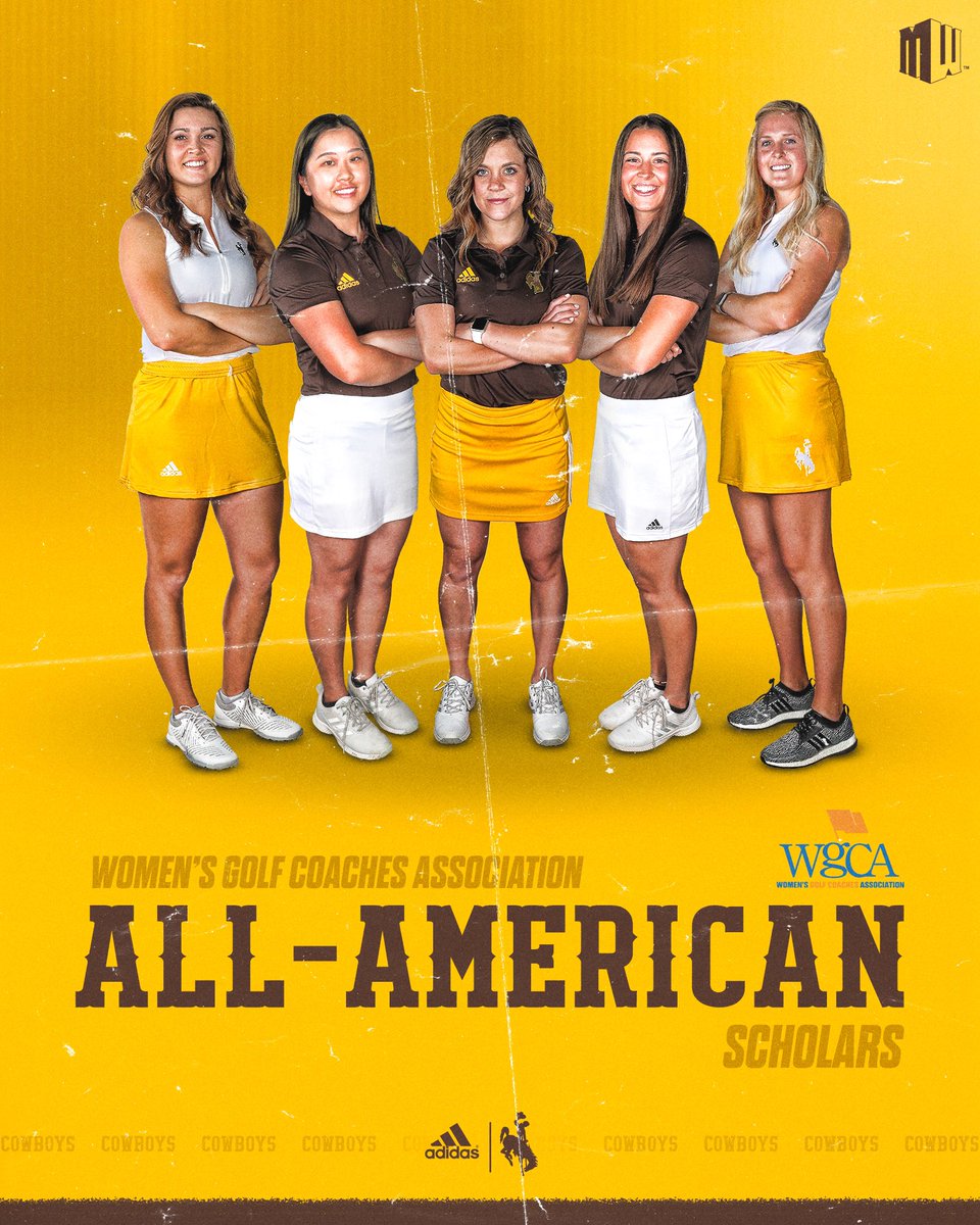 wyo_golf's tweet photo. 🤚 Cowgirls honored as WGCA All-America Scholars 🤠🇺🇸

📰 | https://t.co/HPXoIIMcit https://t.co/l8WvskbqdJ