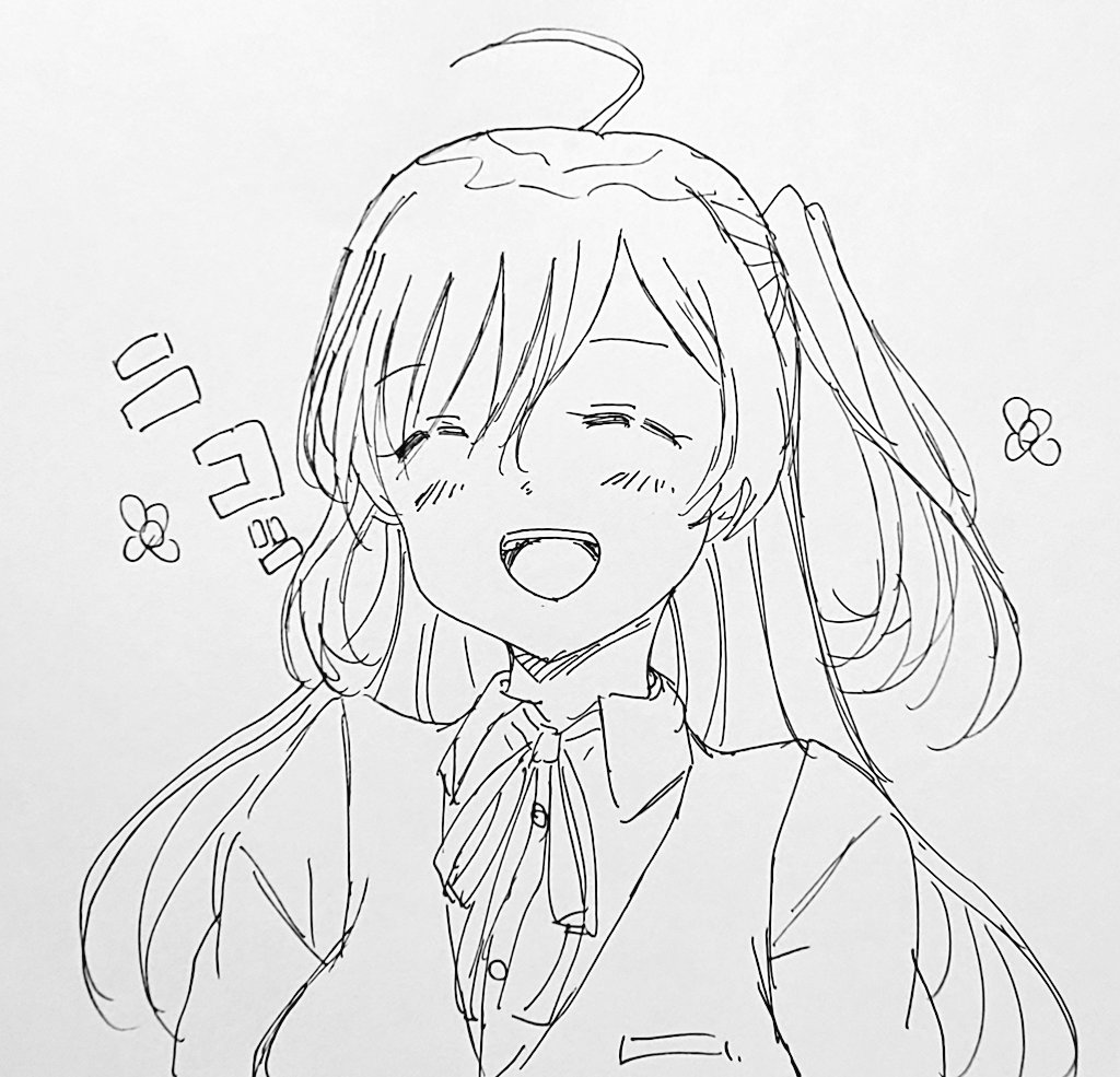 「え～やだなぁ…怖くなんてないですよ♪」 
