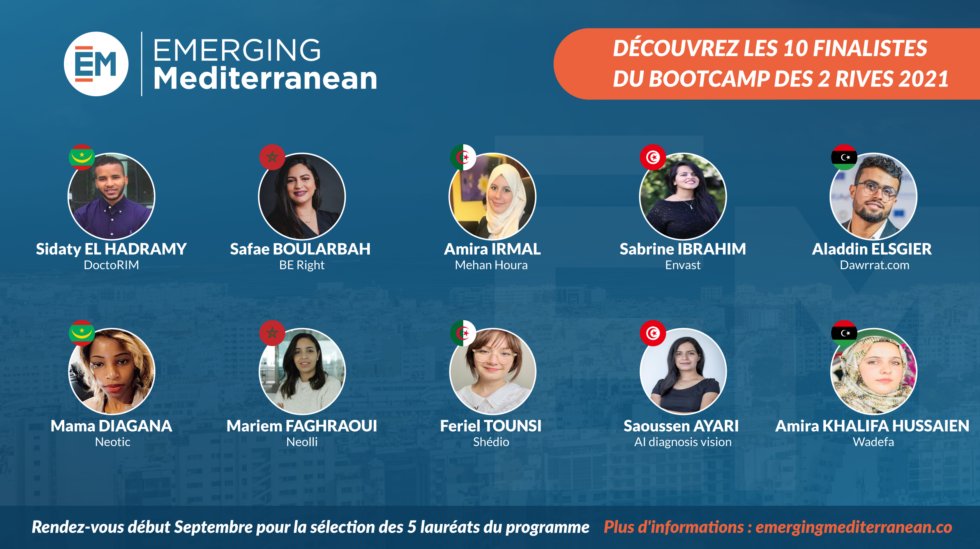 rimstartup's tweet photo. Félicitations aux 10 startups finalistes d'@emergingvalley  2021 et en particulier aux deux startups mauritaniennes DoctoRim et NEOTIC qui pitcheront leur solutions devant le jury final d'EM en septembre. Plus d'infos sur https://t.co/ivayRZuqne
 #rimstartup https://t.co/ujc9bQOy0M