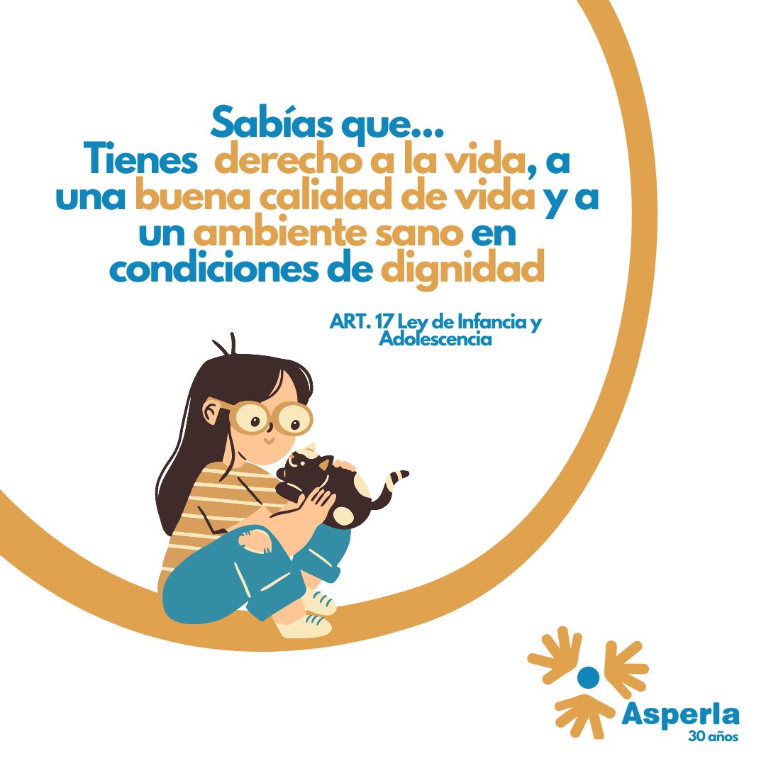 OngAsperla's tweet photo. Si eres un niño, niña o adolescente recuerda que el primer paso para defender tus derechos es conociéndolos. #asperla30años #seminarioinfanciayadolescencia #septiembre3 https://t.co/n7aEk5dGkG