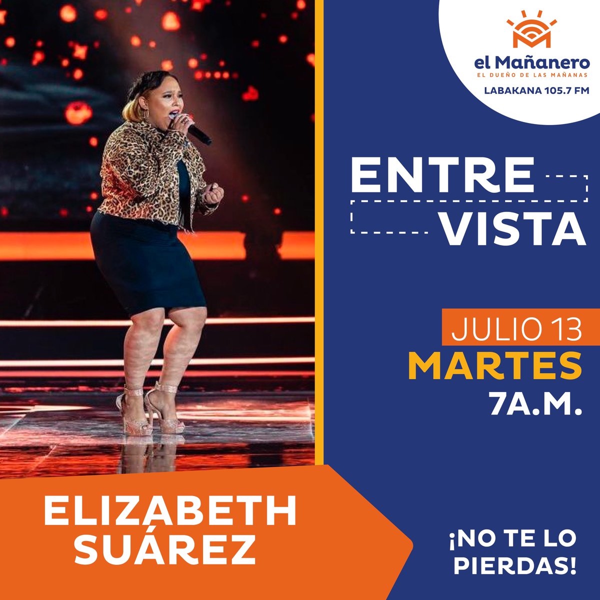 mananerord's tweet photo. Mañana recibimos #elizabethsuarez, ganadora de Código Fama hace 16 años y ahora participante en @thevoicedominicana. #TheVoiceDo
@bolivarvalera @ivonneperaltaa @taverasisaura @larimarfiallo @manoloozuna @elnaguero11 @josematosn https://t.co/GkkEFSd8rK
