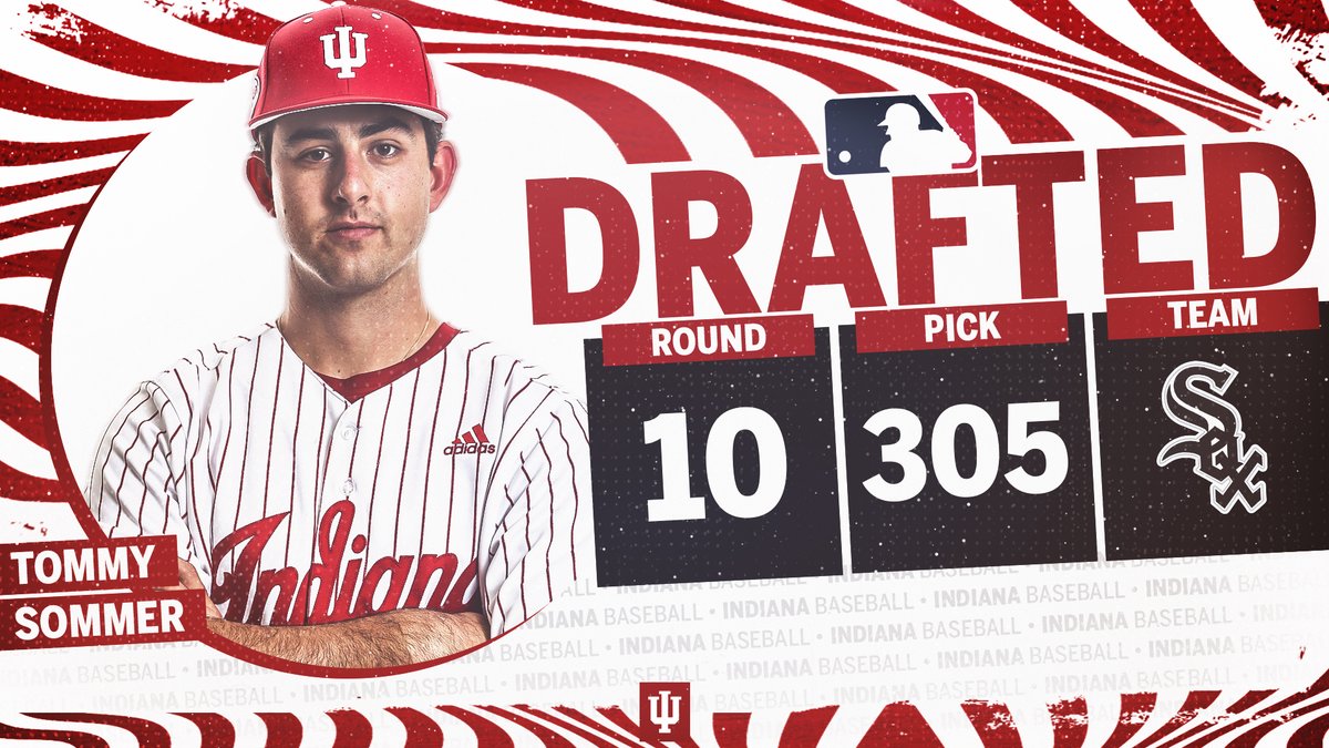 The Chicago White Sox select Tommy Sommer in the 10th round! 

#ProIU | #MLBDraft