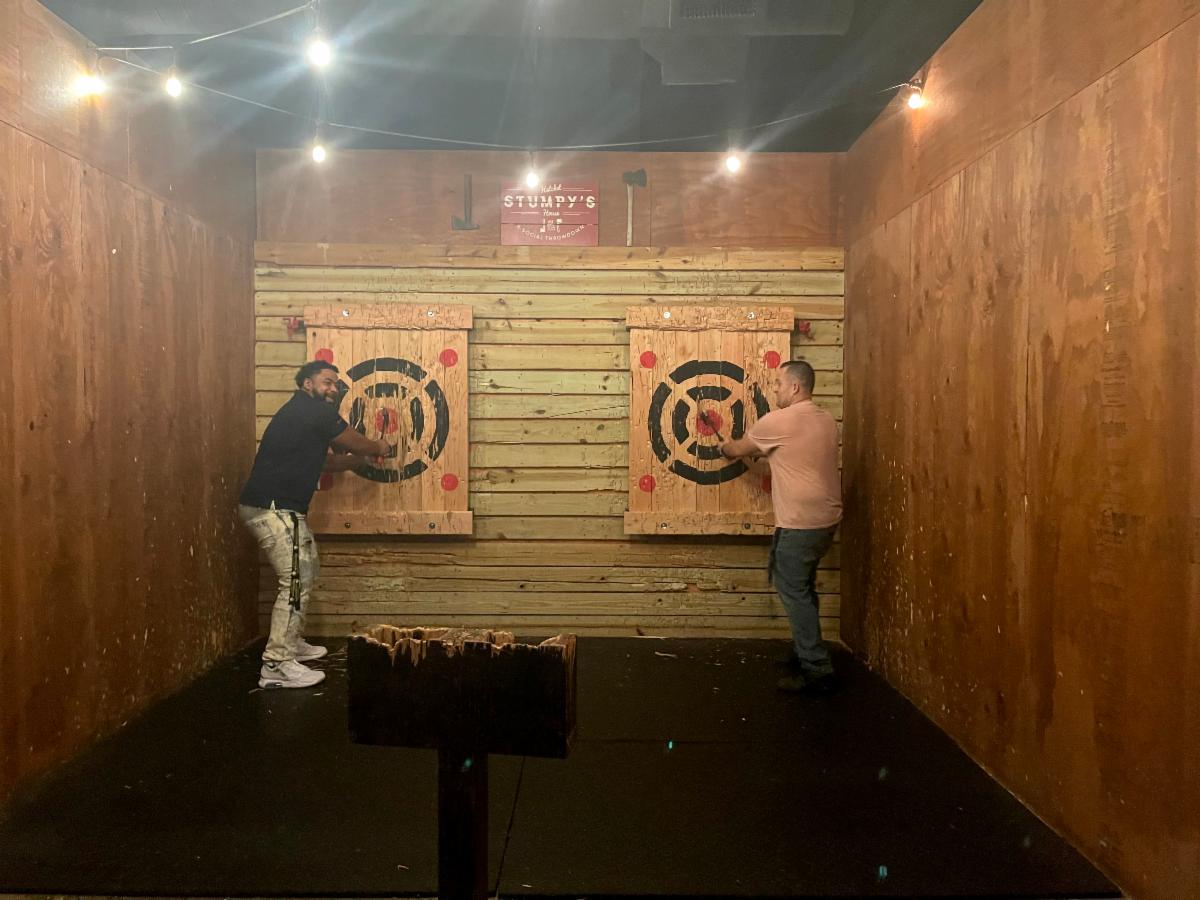 adsolutions_orl's tweet photo. Last Friday, A.D. Solutions had a great time Team Building at Stumpy's Orlando. We truly had a great time! Special shout out to our Winning Hatchet Team: Moody Hamdan, Adriana Seijas, Justin Torres and Scott Jones. #ADSolutions #axethrowing #stumpys #teambuilding #team #fun #tea https://t.co/RjCGptZea2