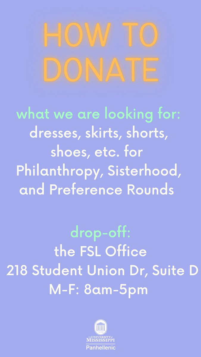 University of Mississippi Panhellenic tweet media