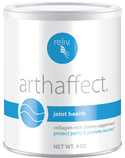 Improve your joints with Arthaffect #JointHealth! Just add one scoop to your favorite #smoothie to get the #benefits of hydrolyzed #collagen protein and 20+ #ingredients that work together to optimize your #joint performance! Order yours today!
margie.reliv.com/p/arthaffect