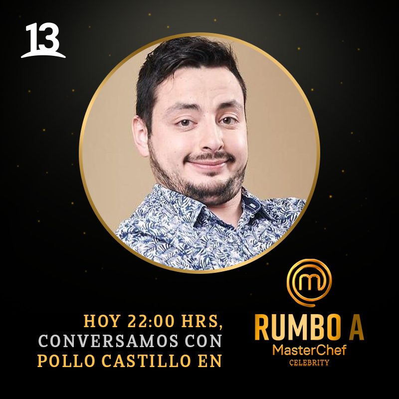 MasterChefChile's tweet photo. Se prenden las cocinas de @masterchefchile en #13live 🔥 👏🏼 "Rumbo a MasterChef Celebrity" GRAN ESTRENO hoy lunes 12 de julio desde las 22:00 hrs a través de todas nuestras plataformas digitales 😌 

Invitado de hoy: Pollo Castillo 🚨 https://t.co/NxBnqazLNs