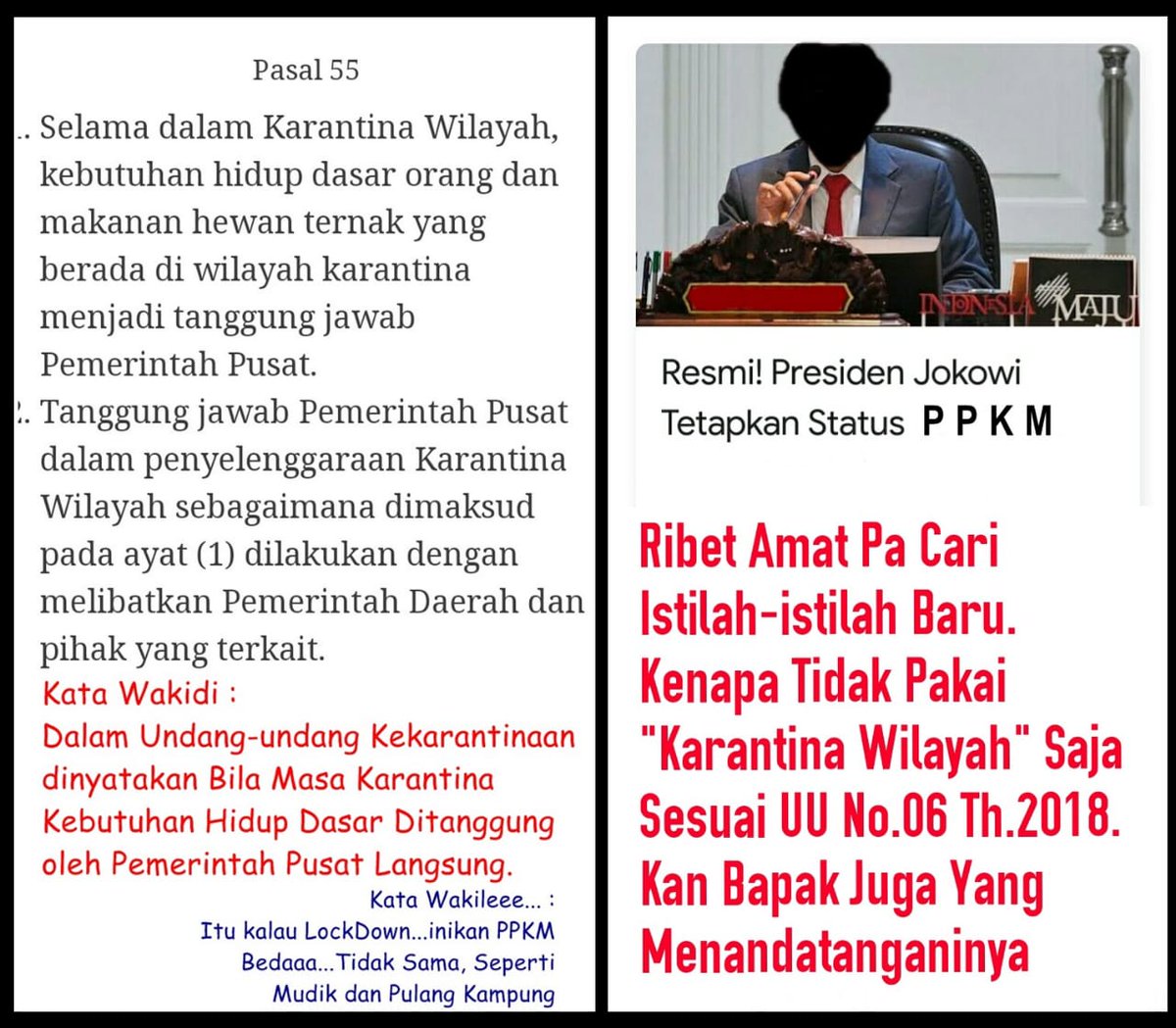 basori_79's tweet photo. Menit PPKM masuk belum setengah pertandingan waktu normal, gaduh sudah terjadi di sana-sini.
Mau lanjut atau mau berdamai?
Bisa ditebak ujungnya kalau solusi tidak dipikirkan dampak sensitifnya.

Opo karena wis biasa wayahe pertandingan kudu ada gelut nya? https://t.co/YPGGbFg1Zk