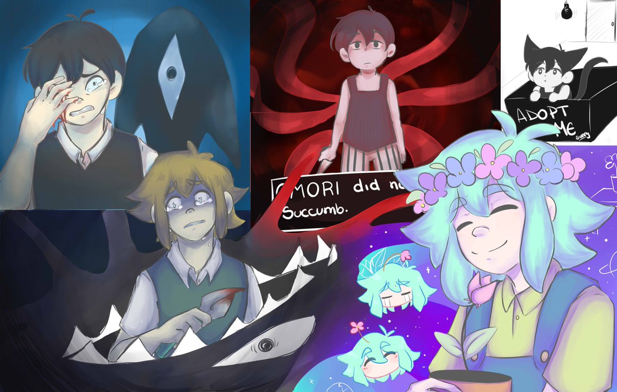 tsuki_dany's tweet photo. #OMORI #OMORIFANART https://t.co/lxWRCvcwOO