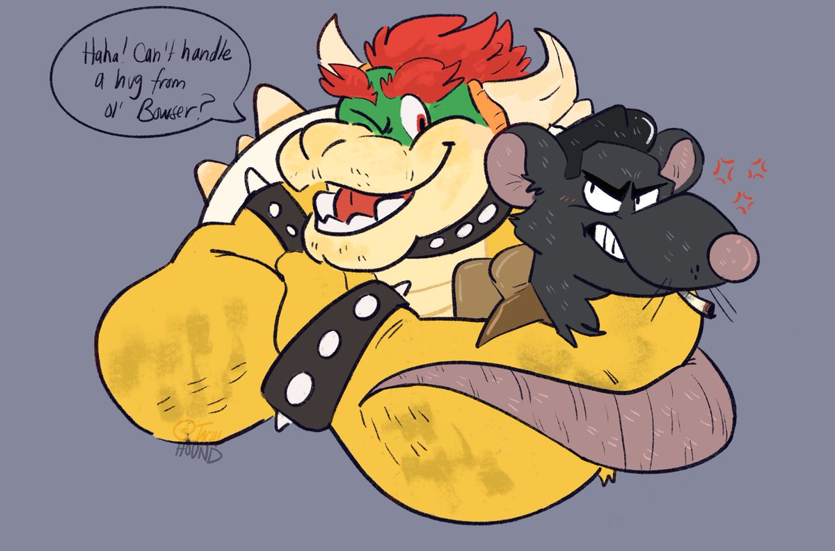 BOWSER PLEASE THEY ARE BUT BOYS commission from. 