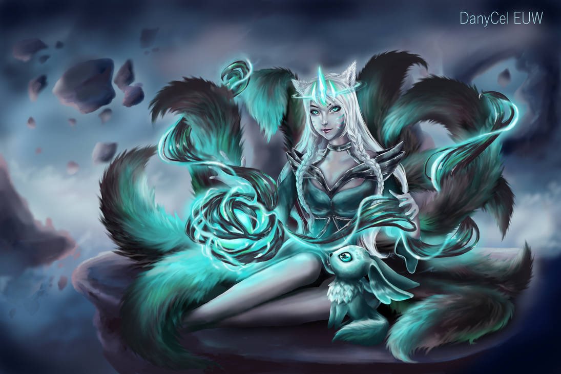 What she’d probably look like if she fell to Darkness.