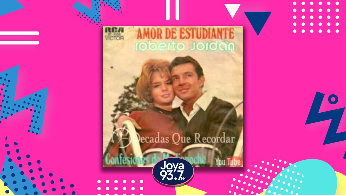 Joya937FM's tweet photo. #FelizMartes
El día de hoy en el #TopTenDeMartinillo con @MartinilloJoya tenemos en la posición #8 a #RobertoJordan el con tema #AmorDeEstudiante
https://t.co/CQp50drEli https://t.co/XWmLY8bTyI