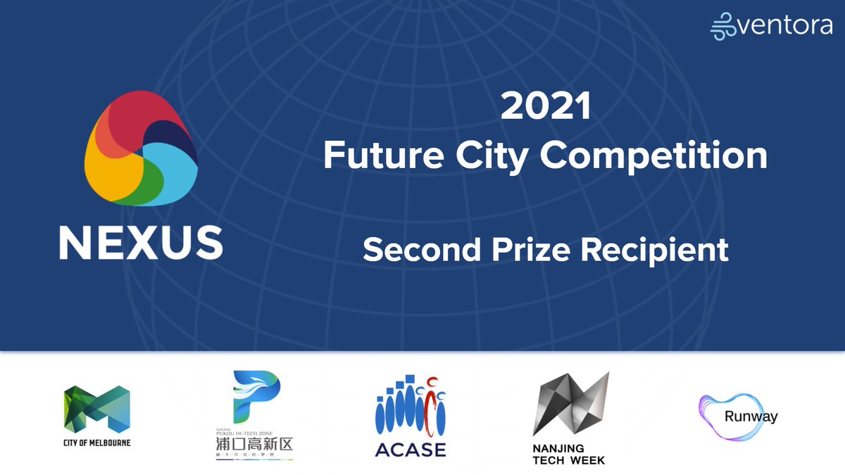 Ventora Medical (@ventoramedical) on Twitter photo <a href="/VentoraMedical/">Ventora Medical</a> was recently awarded second place in the 2021 Nexus Future City Competition (start-up category). Nexus is a partnership between the <a href="/cityofmelbourne/">City of Melbourne</a>, Nanjing Pukou High Tech Zone and <a href="/ACASE/">Angela Case</a>, with support from Runway HQ and the <a href="/VicGovAu/">Victorian Government</a>.
startupvictoria.com.au/fuel-the-futur… <a href="/VentoraMedical/">Ventora Medical</a> was recently awarded second place in the 2021 Nexus Future City Competition (start-up category). Nexus is a partnership between the <a href="/cityofmelbourne/">City of Melbourne</a>, Nanjing Pukou High Tech Zone and <a href="/ACASE/">Angela Case</a>, with support from Runway HQ and the <a href="/VicGovAu/">Victorian Government</a>.
startupvictoria.com.au/fuel-the-futur…