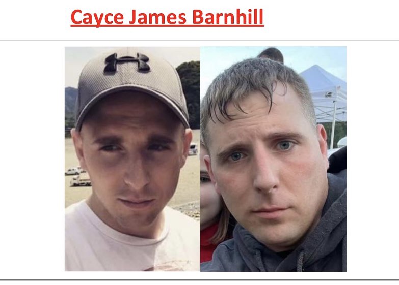 YemasseePD's tweet photo. MISSING PERSON - Cayce James Barnhill, 31, of Yemassee. Last seen 7/10/21 near @LovesTravelStop in Yem. White Honda CR-V SC/ SLR879. If seen, please call 911. @islandpacket @WSAVAndrewD @WTGSFOX28 @WTOC11 @WJCLNews @WJCLNewsDesk @WCBD @Live5News @ABCNews4 @SCHP_Troop6 @bcsopio https://t.co/ANMzfqfxjD