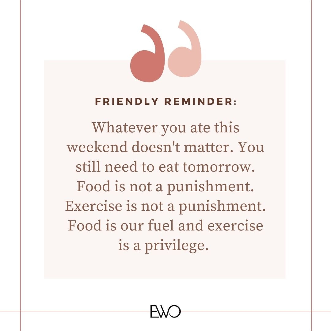 Checkout this Monday fitness reminder, ladies! 🙌

#foodisnotapunishment #foodisourfuel #exerciseisaprivilege #exerciseisnotapunishment #friendlyreminder #fitnessreminder #fitnesstips #exercisetips #fitnesshacks #HappyMonday #fitness