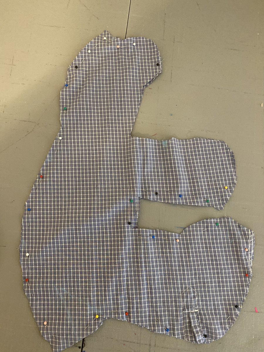 BRamirez1223's tweet image. Because my focus  this year was to #create2021 . I created my  first #memorybearkeepsake using my father in law ‘s shirt who passed in 2012 .