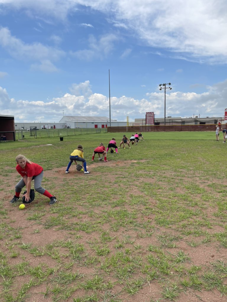 Lone Oak Softball on Twitter "1st day of the Lady Buff Softball camp