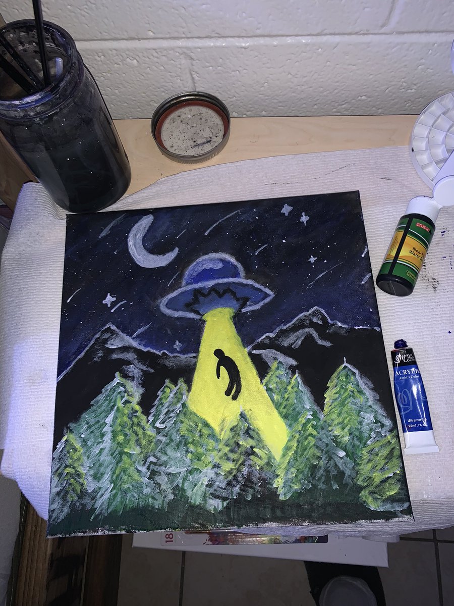 Don’t know if y’all know or not but I paint 🖼