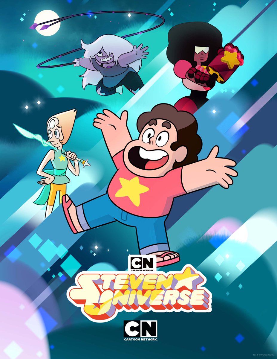 スティーブンユニバース　公式本　絵本　カートゥーン 人間とクリスタル・ジェムズの間に生まれたスティーブンが世界を救う